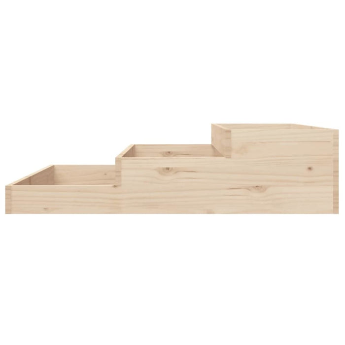 Planter 107x107x27 Cm Solid Wood Pine Nxtkot