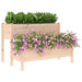 Planter 110x84x75 Cm Solid Wood Pine Nxxxlx