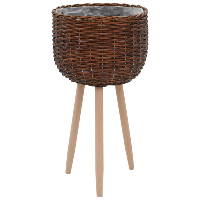 Planter 3 Pcs Wicker with Pe Lining Xalnxi