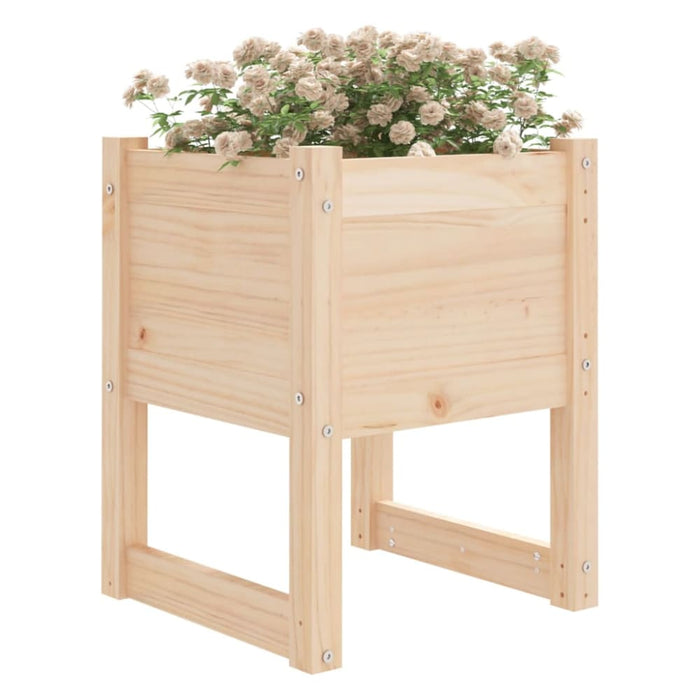 Planter 40x40x52.5 Cm Solid Wood Pine Nxxobi