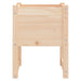 Planter 40x40x52.5 Cm Solid Wood Pine Nxxobi