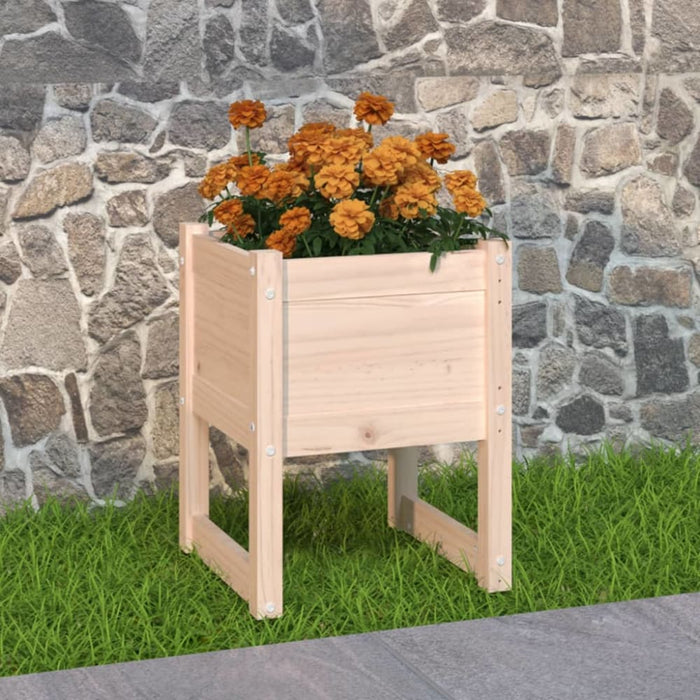 Planter 40x40x52.5 Cm Solid Wood Pine Nxxobi