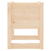 Planter 40x40x52.5 Cm Solid Wood Pine Nxxobi