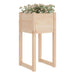 Planter 40x40x81 Cm Solid Wood Pine Nxxoxx