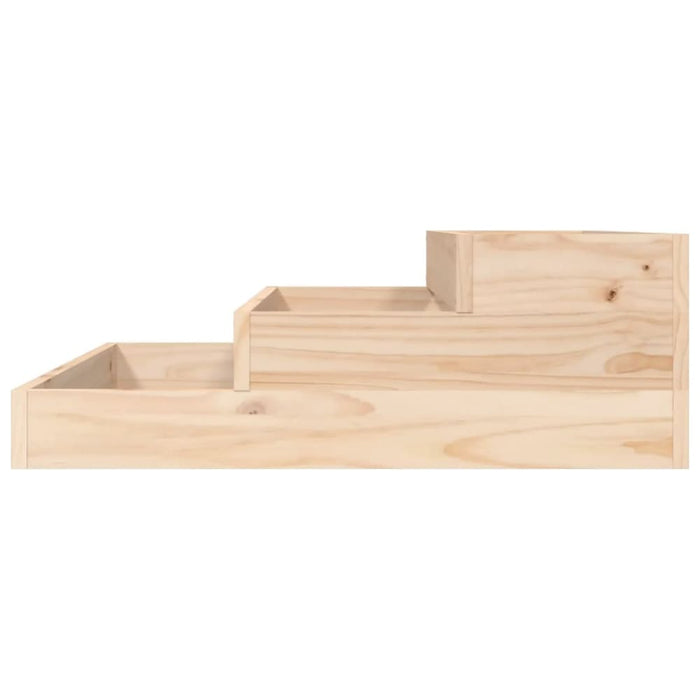 Planter 78x78x27 Cm Solid Wood Pine Nxtkbl