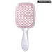 Plastic Fluffy Honeycomb Dry And Wet Hollow Shape Comb