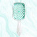 Plastic Fluffy Honeycomb Dry And Wet Hollow Shape Comb