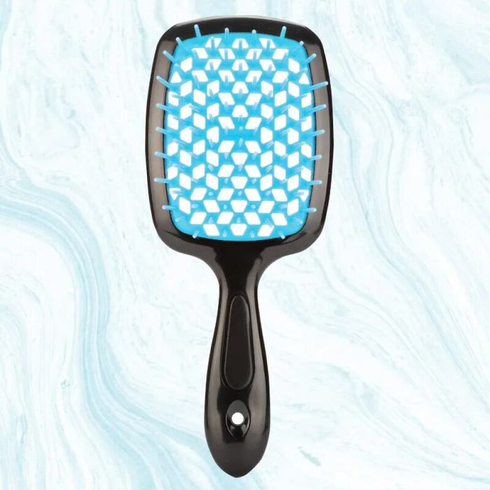 Plastic Fluffy Honeycomb Dry And Wet Hollow Shape Comb