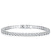 Plated Platinum 5 Colours Tennis Bracelet For Women