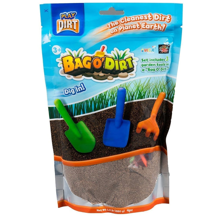 Nz Local Stock- Play Dirt - Bag O’ With 3 Garden Tools