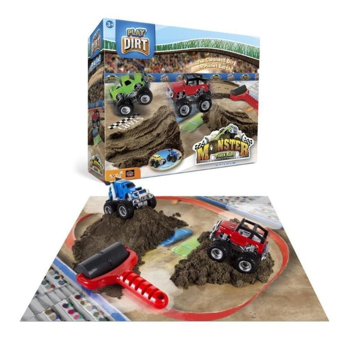 Nz Local Stock- Play Dirt Monster Truck Rally Box Set