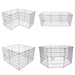 Pet Playpen 8 Panel 42in Foldable Dog Cage Cover