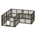 I.pet Pet Dog Playpen Enclosure 8 Panel Fence Puppy Cage