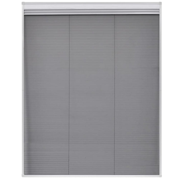 Plisse Insect Screen For Windows Aluminium 80x100 Cm