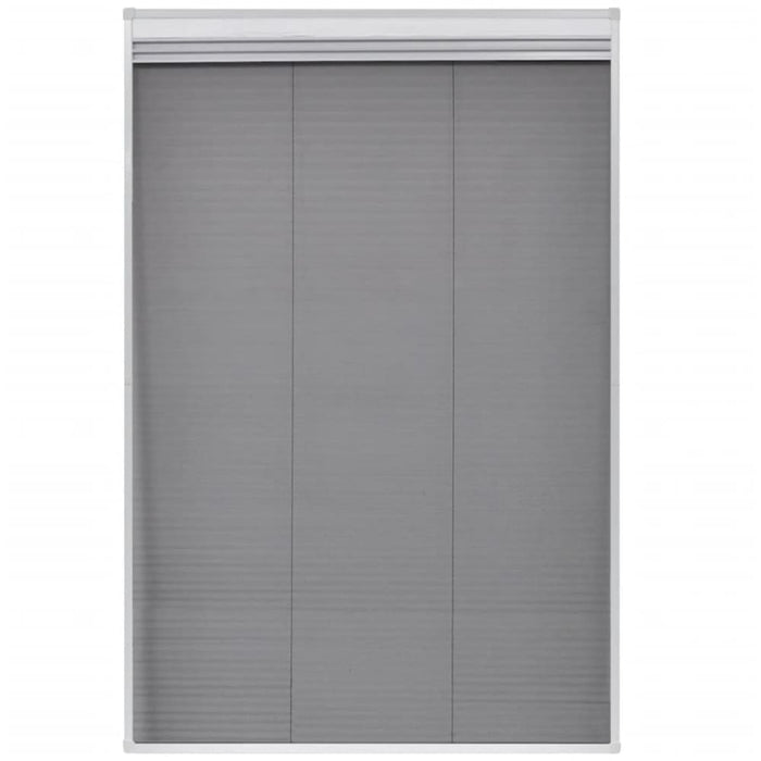 Plisse Insect Screen For Windows Aluminium 80x120 Cm