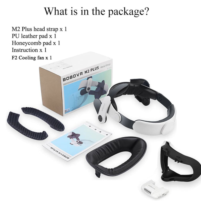 M2 Plus Head Strap Enhanced Comfort Reduce Facial Stress