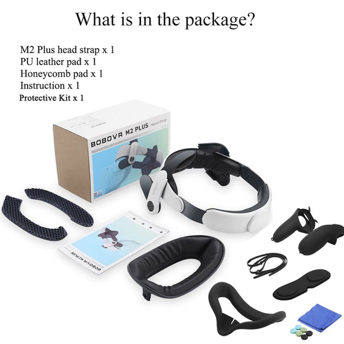 M2 Plus Head Strap Enhanced Comfort Reduce Facial Stress