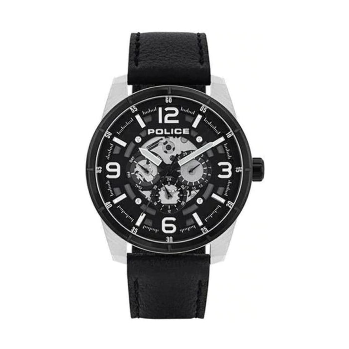 Police Pl 15663jstb 02 Unisex Black Watch Quartz 48mm