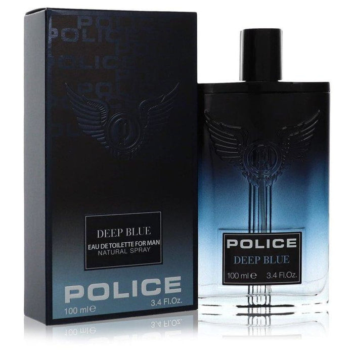 Police Deep Blue Edt Spray By Colognes For Men - 100 Ml