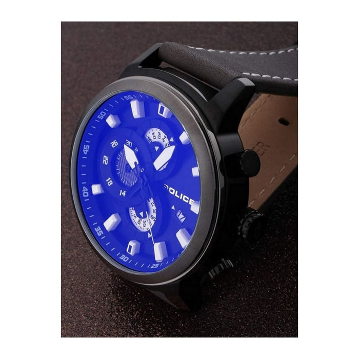 Police R1451281001 Men’s Quartz Watch Blue 46 Mm