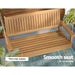 Porch Swing Chair With Chain Outdoor Furniture Wooden Bench