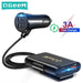 Portable 4 Usb Quick Charge 3.0 Front Back Car Charger Plug