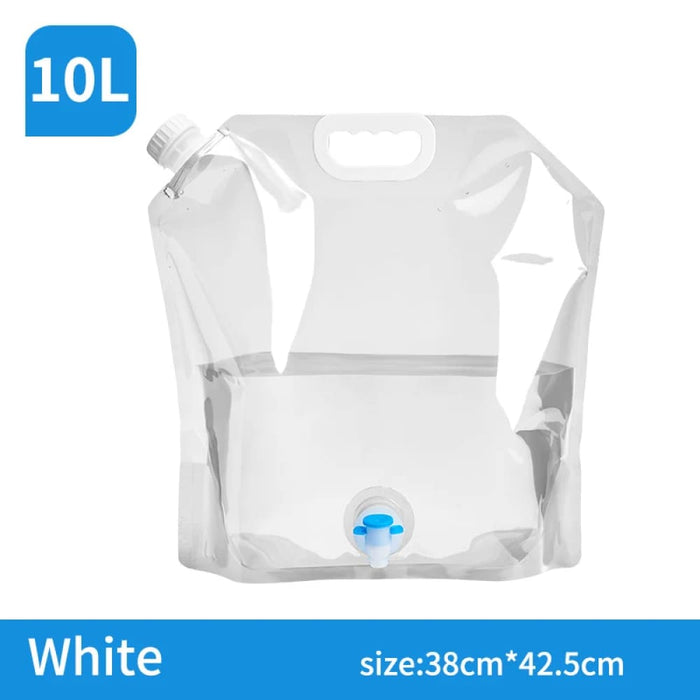 Portable 5/10l Folding Water Bag For Camping