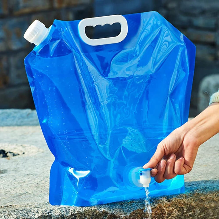 Portable 5/10l Folding Water Bag For Camping