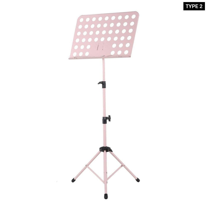 Portable Adjustable Detachable Metal Music Stand Holder