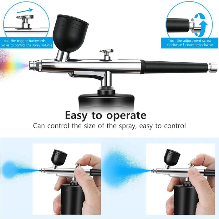 Portable Airbrush Nail Compressor For Art