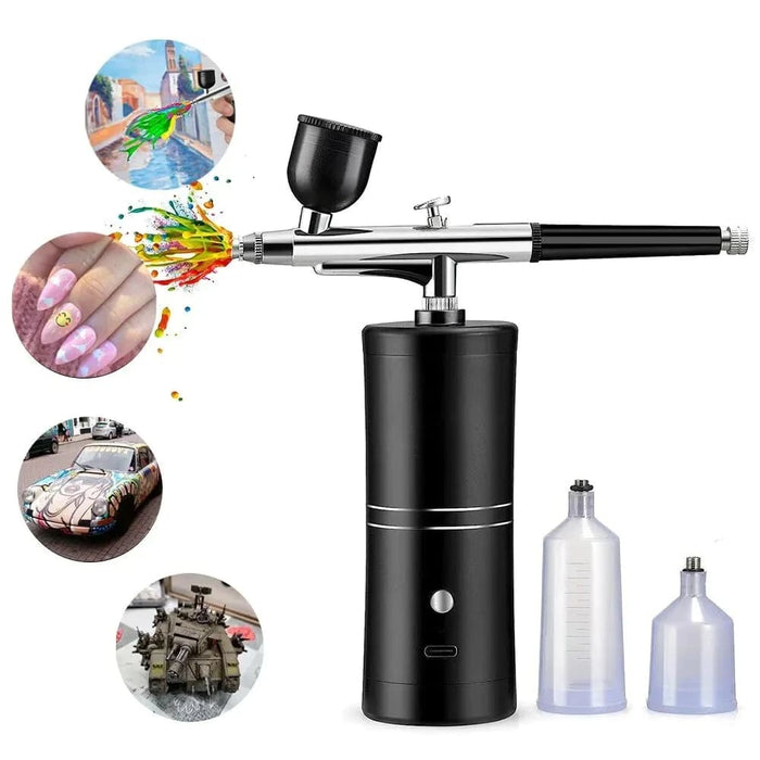 Portable Airbrush Nail Compressor For Art