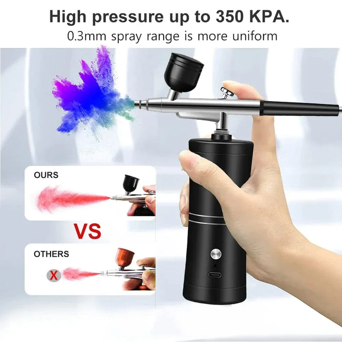 Portable Airbrush Nail Compressor For Art