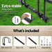 Portable Bike 3 Parking Rack Bicycle Instant Storage Stand