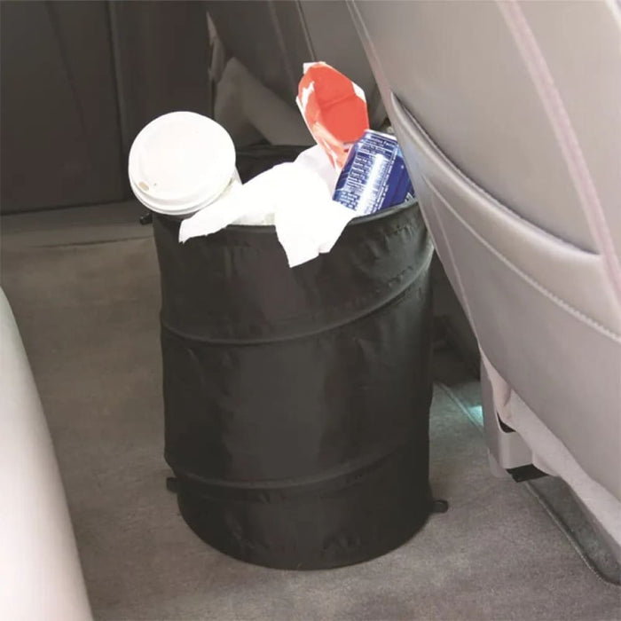 Portable Car Trash Can Durable Foldable Hanging Storage Bag