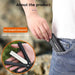 Portable Double Sided Knife Sharpener For Pocket Folding