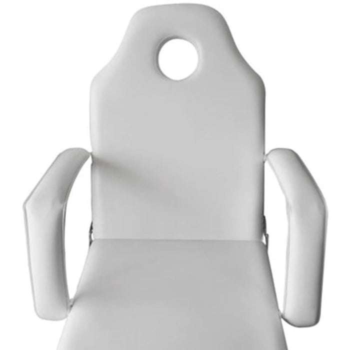 Portable Facial Treatment Chair Faux Leather 185x78x76 Cm