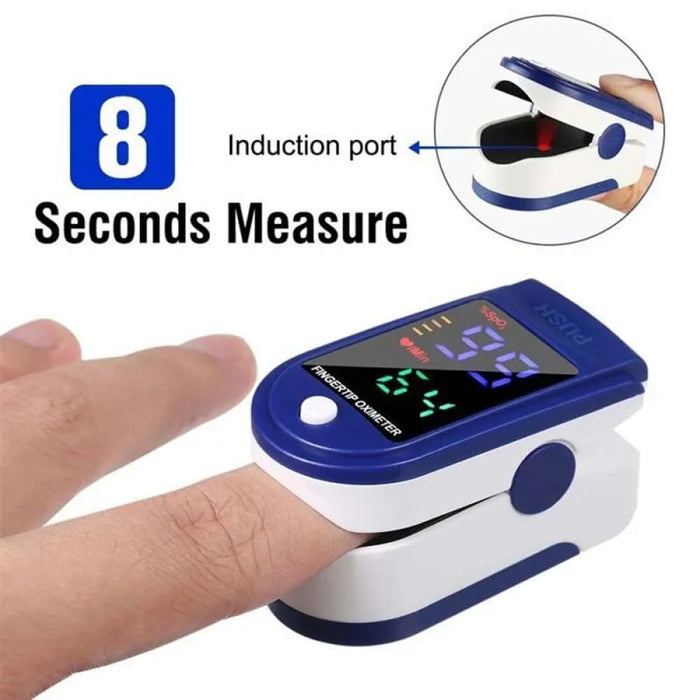 Portable Finger Clip Oximeter For Home Use Led Display