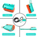 Portable Led Flashlight Wrist Strap Metal Clips For Used