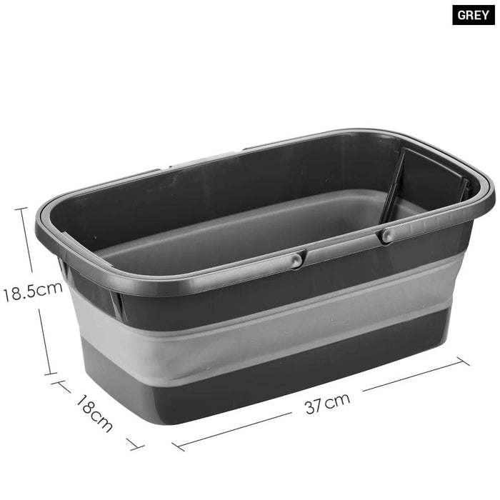 Portable Foldable Wash Mop Clean Bucket For Tourism