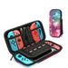 Portable Pu Gradient Carrying Case For Nintendo Switch Oled