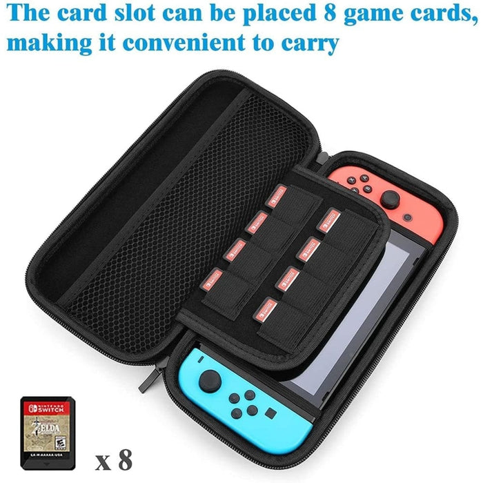 Portable Pu Gradient Carrying Case For Nintendo Switch Oled