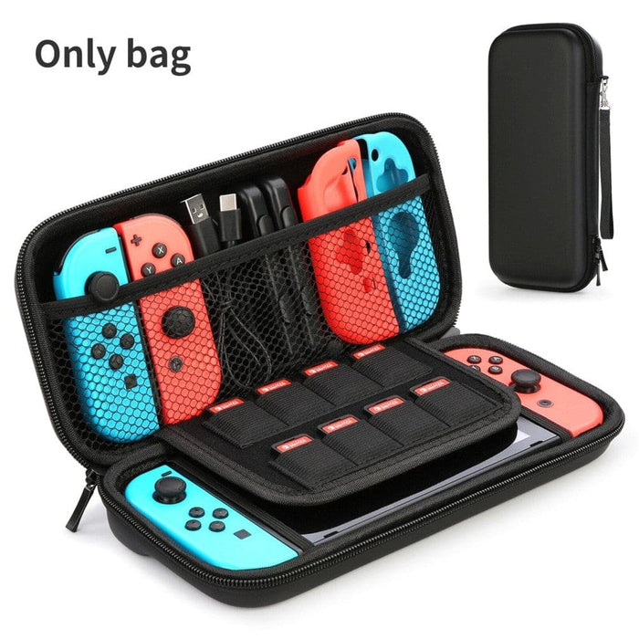 Portable Pu Gradient Carrying Case For Nintendo Switch Oled