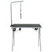 Portable Dog Grooming Table With Castors Oibxop