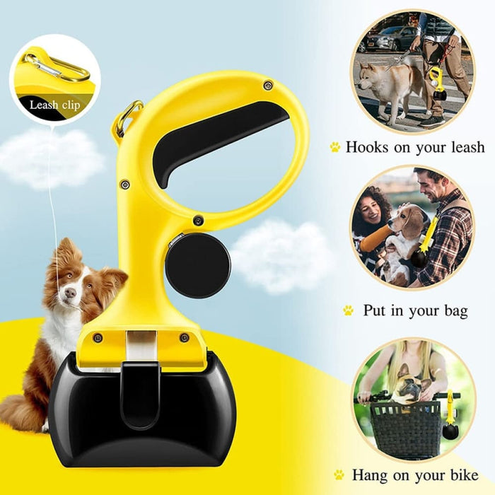 Portable High Strength Ergonomic Dog Pooper Scooper Great