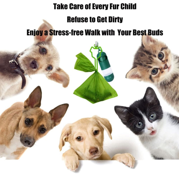 Portable Lightweight Durable Pet Poop Waste Bag Holder