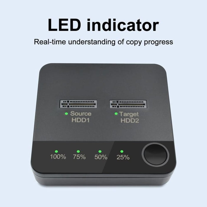 Portable M.2 Sata Ssd Duplicator And Enclosure