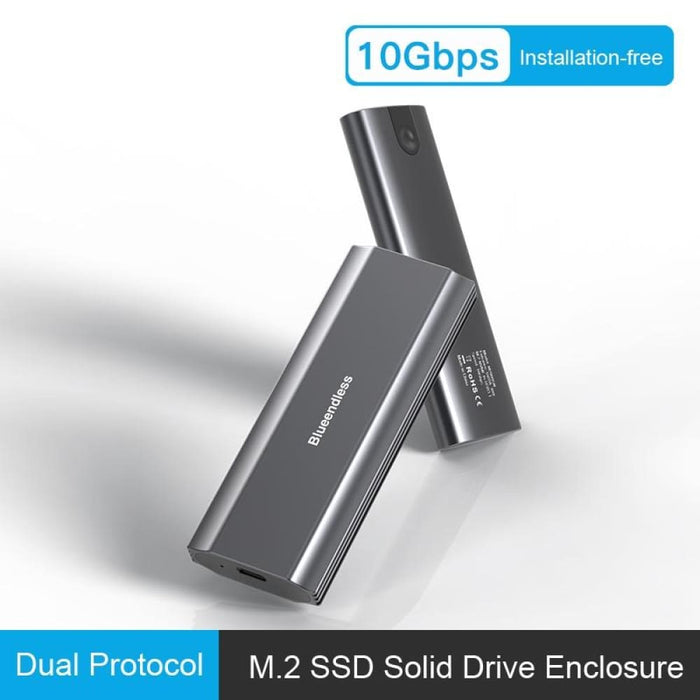 Portable M.2 Ssd Enclosure For Mobile Hard Drives