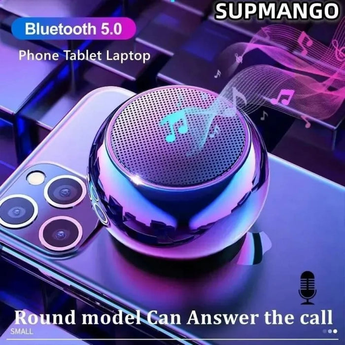 Portable Mini Tooth Speaker With Heavy Subwoofer