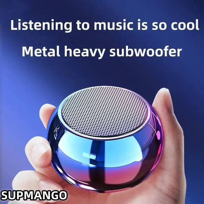 Portable Mini Tooth Speaker With Heavy Subwoofer