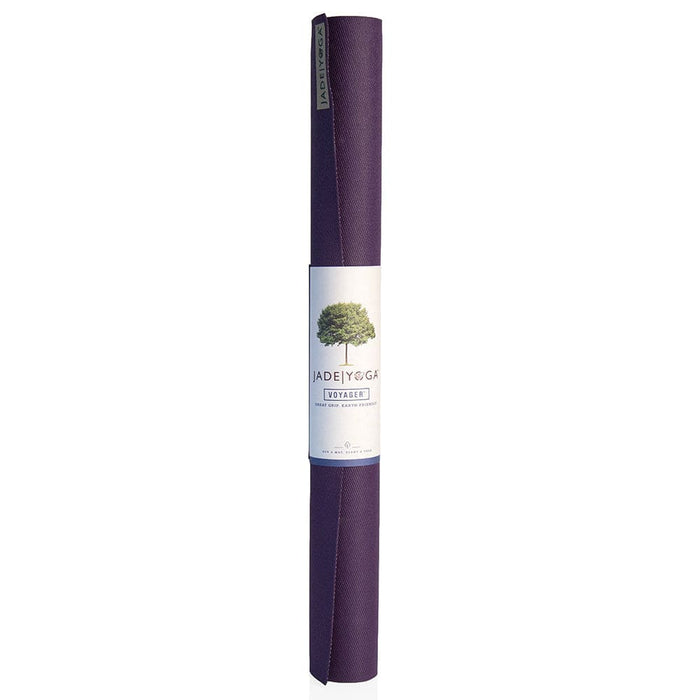 Portable Purple Yoga Mat Jade Voyager